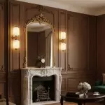 Hartnell Retro Colorful Art Deco Glass Eloise Wall Light