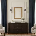 Hartnell Retro Colorful Art Deco Glass Eloise Wall Light