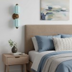 Hartnell Retro Colorful Art Deco Glass Eloise Wall Light