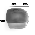 Norman Modern Colorful Layered Glass Wall Light