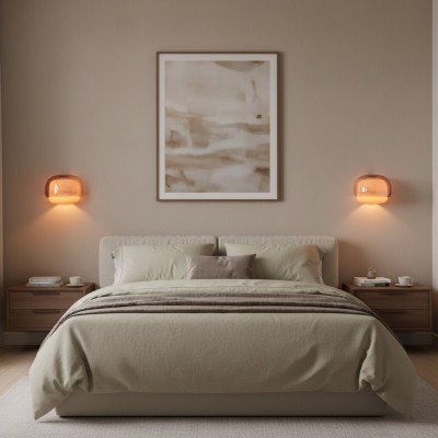 Norman Modern Colorful Layered Glass Wall Light Norman Modern Colorful Layered Glass Wall Light