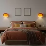 Norman Modern Colorful Layered Glass Wall Light