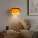 Norman Modern Colorful Layered Glass Wall Light