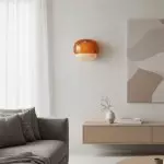 Norman Modern Colorful Layered Glass Wall Light