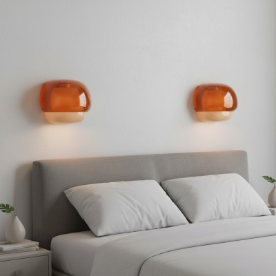Norman Modern Colorful Layered Glass Wall Light Norman Modern Colorful Layered Glass Wall Light