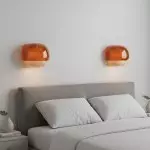 Norman Modern Colorful Layered Glass Wall Light