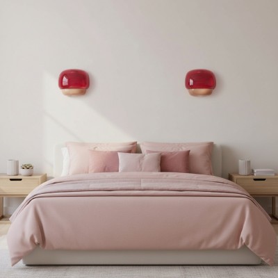 Norman Modern Colorful Layered Glass Wall Light Norman Modern Colorful Layered Glass Wall Light