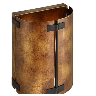 Zoe Industrial Rustic Bronze Cylindrical Metal Wall Sconce Zoe Industrial Rustic Bronze Cylindrical Metal Wall Sconce