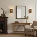 Zoe Industrial Rustic Bronze Cylindrical Metal Wall Sconce