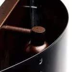 Sharon Industrial Textured Curve Brass Wall Light