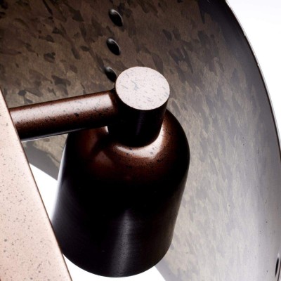 Sharon Industrial Textured Curve Brass Wall Light Sharon Industrial Textured Curve Brass Wall Light