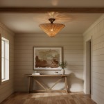 Martin Minimalist Natural Cone Rattan Semi-Flush Mount Ceiling Light