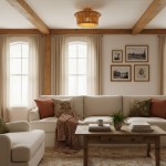 Martin Minimalist Natural Hat Shade Rattan Semi-Flush Mount Ceiling Light