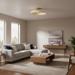 Cynthia Modern Glass Flush Mount Ceiling Light