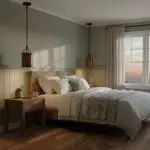 Grange Industrial Rustic Bronze Cylinder Pendant Light