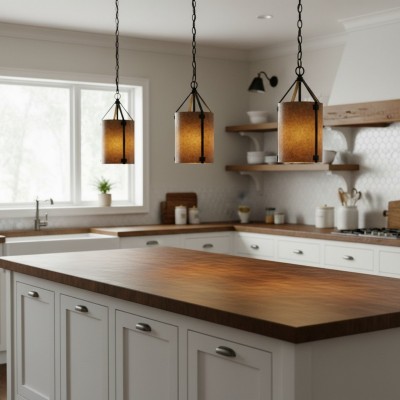 Grange Industrial Rustic Bronze Cylinder Pendant Light Grange Industrial Rustic Bronze Cylinder Pendant Light