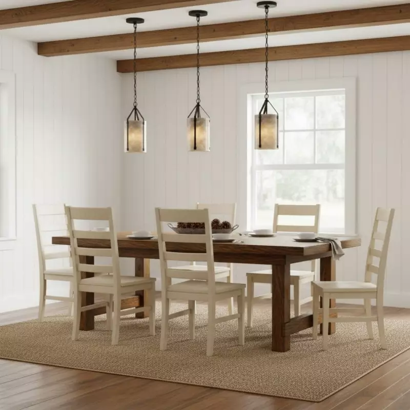 Grange Industrial Rustic Bronze Cylinder Pendant Light