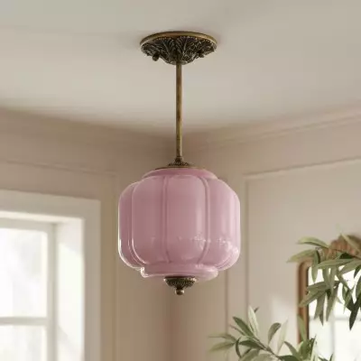 Conran Vintage Milk Glass Lantern Eloise Ceiling Light Conran Vintage Milk Glass Lantern Eloise Ceiling Light