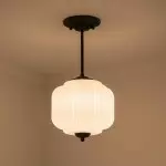Cynthia Modern Glass Flush Mount Ceiling Light