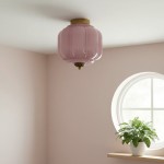 Conran Vintage Milk Glass Semi Flush Mount Eloise Ceiling Light Conran Vintage Milk Glass Semi Flush Mount Eloise Ceiling Light