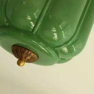 Conran Vintage Milk Glass Semi Flush Mount Eloise Ceiling Light Conran Vintage Milk Glass Semi Flush Mount Eloise Ceiling Light