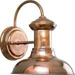 Howells Industrial Modern Copper Metal Outdoor Wall Sconce