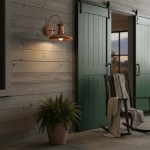 Howells Industrial Modern Copper Metal Outdoor Wall Sconce