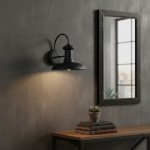Howells Industrial Modern Copper Metal Outdoor Wall Sconce