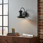 Howells Industrial Modern Copper Metal Outdoor Wall Sconce