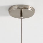 Vivienne Modern Scalloped Bubble Linen Pendant Light Vivienne Modern Scalloped Bubble Linen Pendant Light