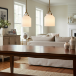 Modern Nordic Minimalist Morandi Metal Pendant Light - Kitchen & Living Room Fixture