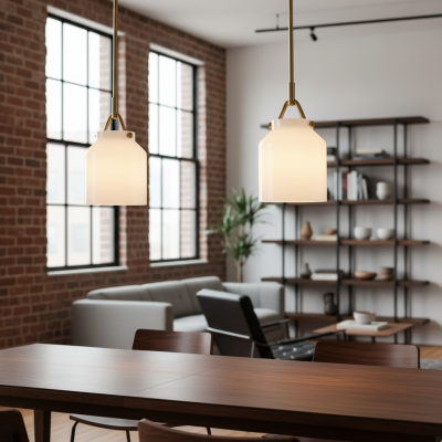 Modern Nordic Minimalist Morandi Metal Pendant Light - Kitchen & Living Room Fixture