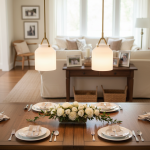 Modern Nordic Minimalist Morandi Metal Pendant Light - Kitchen & Living Room Fixture