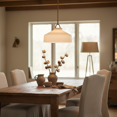 Modern Nordic Minimalist Morandi Metal Pendant Light - Kitchen & Living Room Fixture