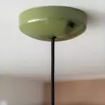 Smith Modern Nordic Bauhaus Macarons Bowl Shade Ceramic Pendant Light