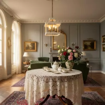 Molly French Vintage 4-Light Scalloped Lantern Chandelier