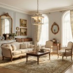 Molly French Vintage 4-Light Scalloped Lantern Chandelier