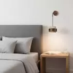 Timothy Wabi Sabi Natural Cylindrical Travertine Wall light