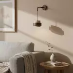 Timothy Wabi Sabi Natural Cylindrical Travertine Wall light