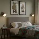 Hamnett Minimalist Natural Globe Travertine Wall Lamp