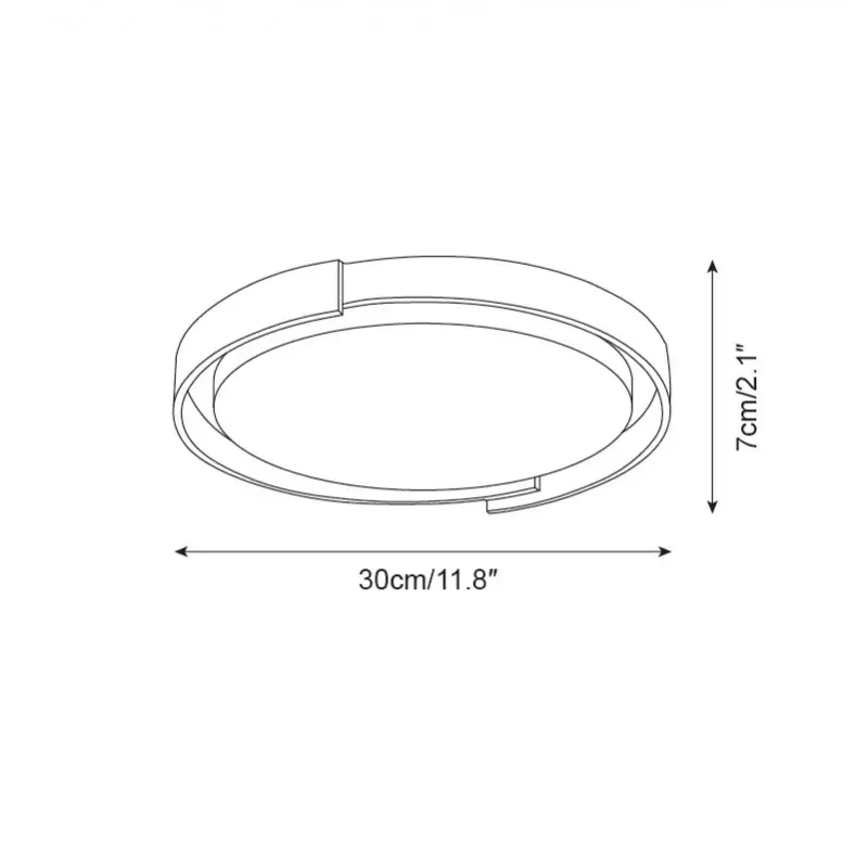 Jonathan Minimalist Round Travertine Stone Flush Mount Ceiling Light