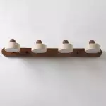 Macdonald Wabi Sabi Natural Travertine Adjustable Heads Wall Lamp