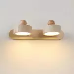 Macdonald Wabi Sabi Natural Travertine Adjustable Heads Wall Lamp