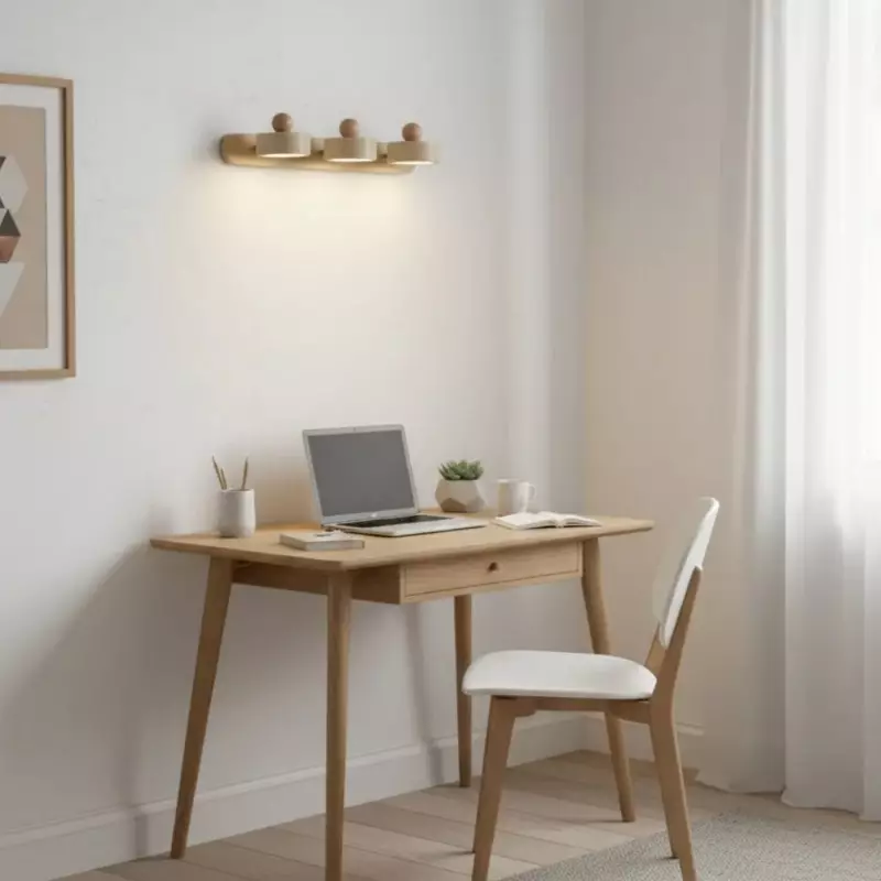 Macdonald Wabi Sabi Natural Travertine Adjustable Heads Wall Lamp