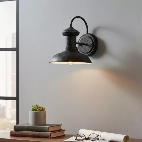 Howells Industrial Modern Copper Metal Outdoor Wall Sconce