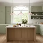 Anderson Modern Colorful Dome Ribbed Glass Pendant Light