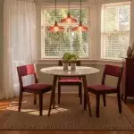 Anderson Modern Colorful Dome Ribbed Glass Pendant Light