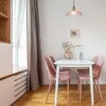 Anderson Modern Colorful Dome Ribbed Glass Pendant Light