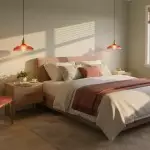 Anderson Modern Colorful Dome Ribbed Glass Pendant Light