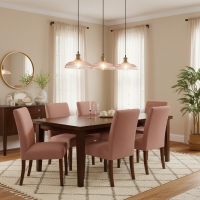 Anderson Modern Colorful Dome Ribbed Glass Pendant Light